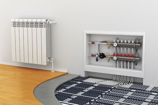 Installation plancher chauffant