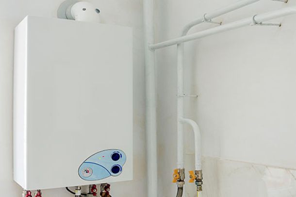 Installation de chaudières à condensation gaz
