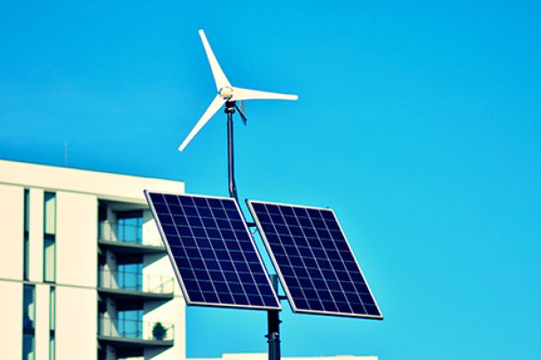 Installation d'éolienne domestique